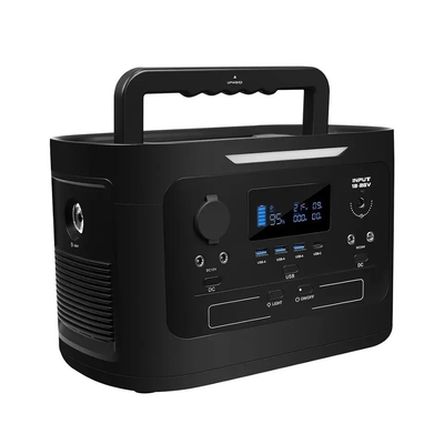 Station portative 1000W de banque de l'énergie Lifepo4 solaire de lithium extérieure pour le camping automatique