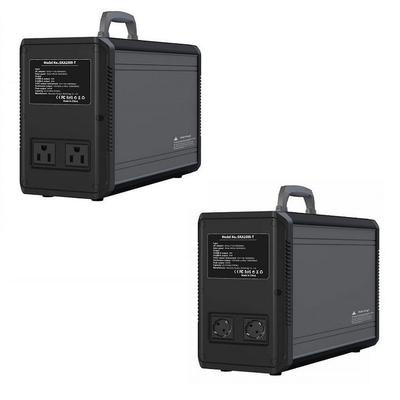 Générateur d'énergie portable noir.