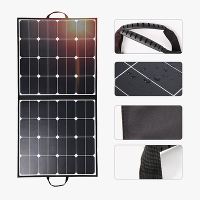 batterie pliable de chargeur de panneau solaire de 18V 32v 100w pour l'OEM de bateaux