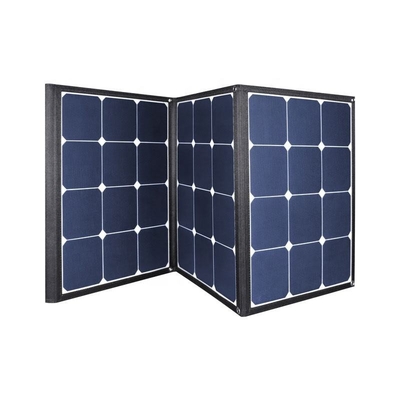 Chargeur solaire portatif actionné solaire 50w 80w de chargeur de téléphone de silicium monocristallin