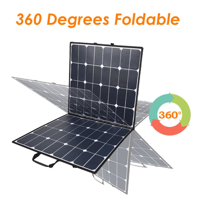 chargeur pliable 32v de panneau solaire de 100 W pour la centrale extérieure