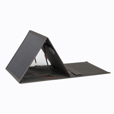 Poids léger pliable polycristallin portatif du panneau solaire 100w pour extérieur