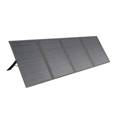Poids léger pliable polycristallin portatif du panneau solaire 100w pour extérieur