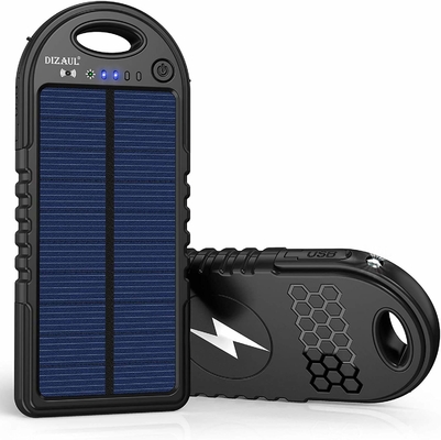 OEM actionné solaire de chargeur d'USB C de banque de puissance de 18W 10000mAh
