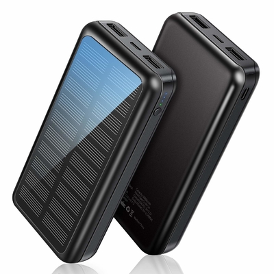 IPX5 paquet portatif actionné solaire de batterie du chargeur 30000mAh pour IPhone