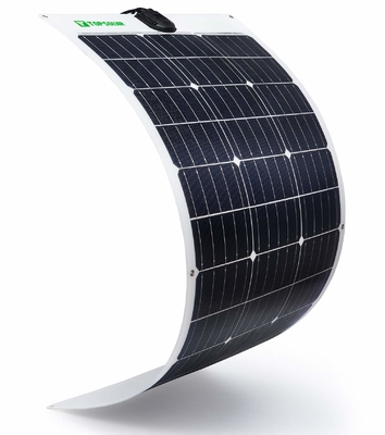 Panneau solaire 100w monocristallin Bendable mince flexible des panneaux solaires 12v 24V