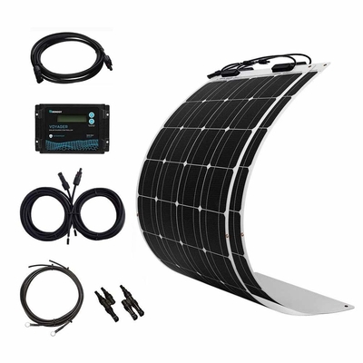 350 panneau monocristallin flexible mince des PCs 175W de Kit With 2 de panneaux solaires de watt