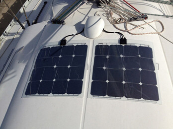 module solaire monocristallin flexible mince de panneaux solaires de 12V 110W pour le bateau de voiture