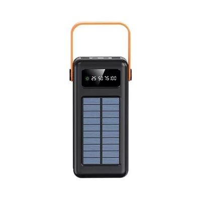 banque d'énergie solaire de 30000mAh 100000mAh 120000 Mah Solar Charger Detachable Cable avec la lanière