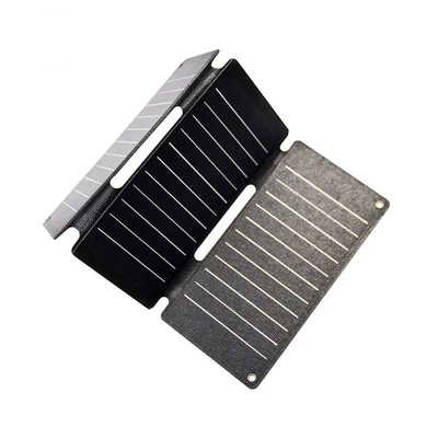 Chargeur USB 12V Panneau solaire portable Panneaux solaires pliables en silicium monocristallin 21W