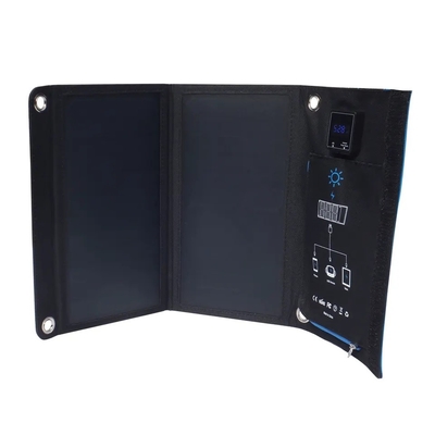 Panneaux solaires se pliants portatifs imperméables mini 15W USB pour la batterie de téléphone portable