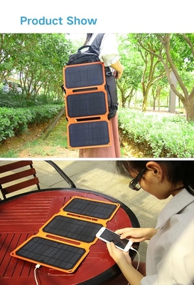 Portatif imperméable extérieur de Mini Small Solar Panel 15W a plié Sola Panels