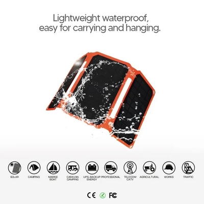 Portatif imperméable extérieur de Mini Small Solar Panel 15W a plié Sola Panels