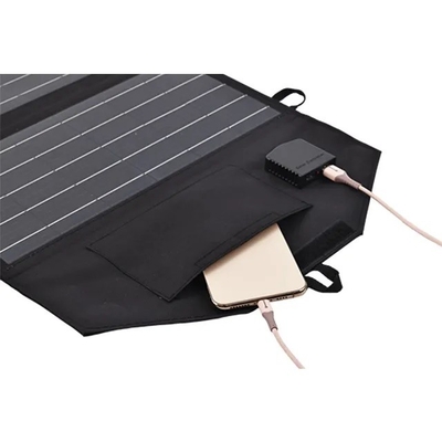 Panneau 15W de Mini Solar Charger Portable Solar pliable avec double USB pour des ordinateurs portables de téléphones