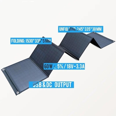 mobile se pliant extérieur de cellules de système de panneau solaire de 120W 300W 600W facturant la maison