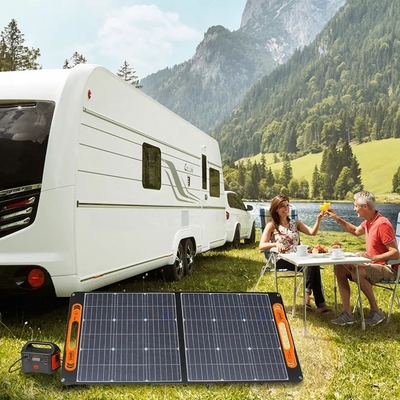 panneaux solaires se pliants portatifs 200W de 60W 100W 150W pour le camping extérieur