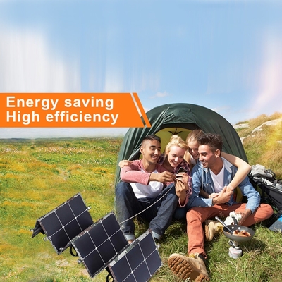 110W panneau solaire fois d'utilisation à la maison de chargeur du voyage du panneau solaire ETFE 6 portatifs pliables