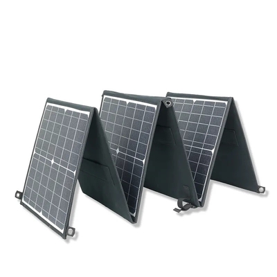Panneau solaire pliable sac à main centrale électrique portable Puissance solaire 6 fois ETFE 60W 110w 220w