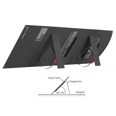 Panneaux solaires à haut rendement pliables étanches 21W 40W 60W 80W 120W 200W