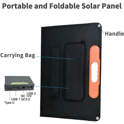 Panneaux solaires à haut rendement pliables étanches 21W 40W 60W 80W 120W 200W