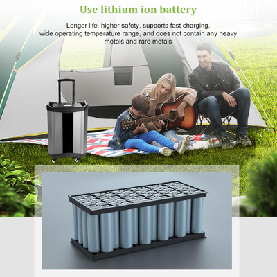 batterie portative du générateur LiFePO4 de centrale du secours 2500Wh