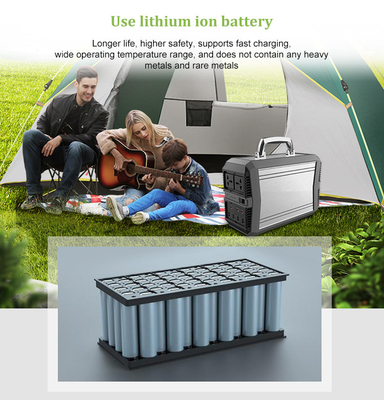 Onde sinusoïdale pure solaire portative extérieure à C.A. du circuit de génération du secours 300W 96000mAh
