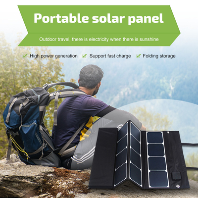 panneau solaire pliable de 180W Sunpower pour le bateau de voyage de camping de banque de puissance