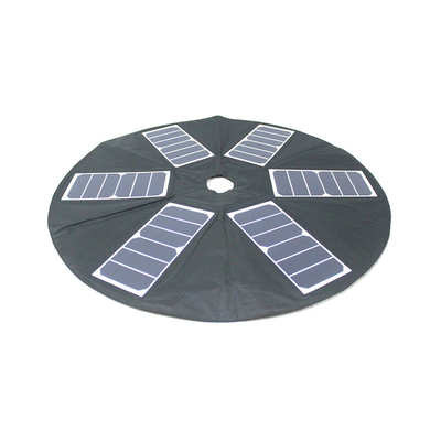 station de charge solaire portative de parapluie de 39w imperméable pour la plage