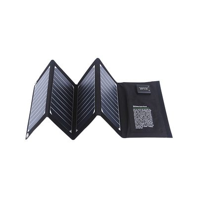 Chargeur pliable portatif du panneau solaire IPX4 20 watts avec la sortie d'Usb 2