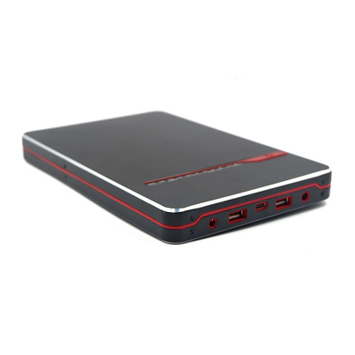 Type-c portatif support de carnet du palladium 65W 100W de batterie de la banque 40000mah 24V de puissance d'ordinateur portable