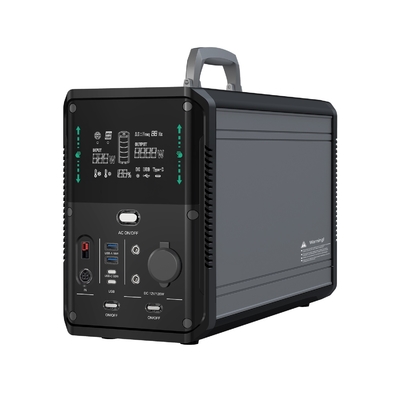 énergie solaire de support de batterie rechargeable de station de générateur du panneau 1500W portatif