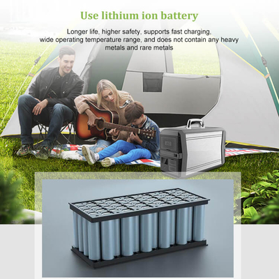 1000w Petit générateur portatif Powerstation 220v avec panneau solaire