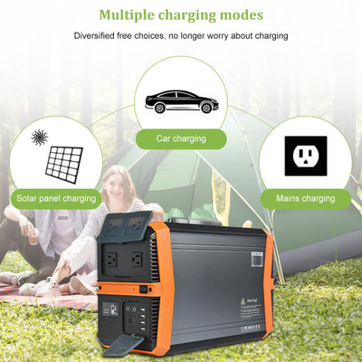 générateur solaire 1000W de 110V 220V Li Ion Power Station Bank Energy