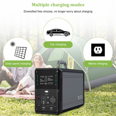 générateur solaire extérieur portatif de 1500w 1380Wh pour l'approvisionnement d'alimentation de secours à la maison campant