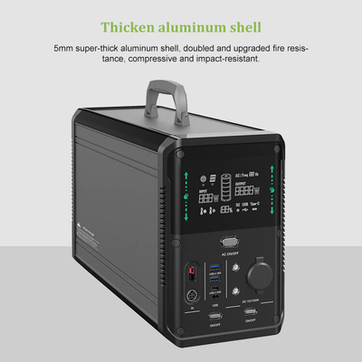 mini systèmes de générateur solaire à la maison 1500w avec la batterie 432ah Lifepo4