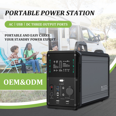 Centrale solaire portative de générateur de 1kw Lifepo4 220v 110v