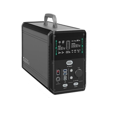 générateur électrique de secours de 110v 220v avec le paquet de batterie du panneau solaire Lifepo4