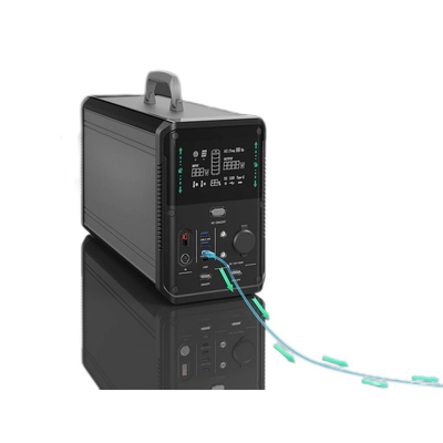 générateur électrique de secours de 110v 220v avec le paquet de batterie du panneau solaire Lifepo4