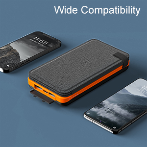 Panneau solaire de chargeur de banque de puissance d'OEM 25000mAh 6W pour le téléphone portable 3