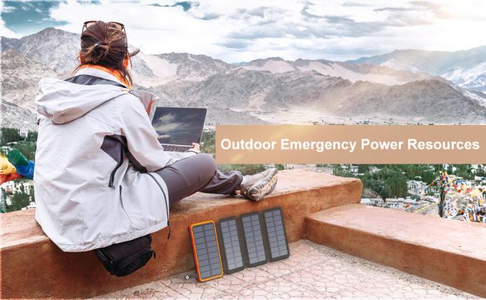 Panneau solaire de chargeur de banque de puissance d'OEM 25000mAh 6W pour le téléphone portable 6