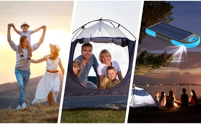 OEM actionné solaire de chargeur d'USB C de banque de puissance de 18W 10000mAh 1